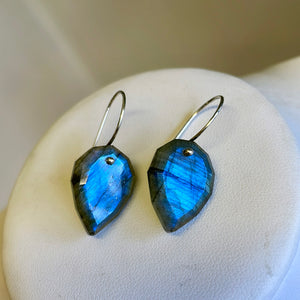 Large shield labradorite earrings-serena kojimoto studio