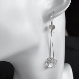 Double pivot gemstone earring-serena kojimoto studio